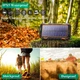 Портативное зарядное Solar Power Bank with LED light 20000mAh PN-W20S IPX4 2xUSB/Type-C 18W/3A PD/QC Qi - изображение 10