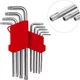 Комплект ключів TORX з отвором Intertool 9 предметів, Т10-Т50, Cr-V (HT-0606) - зображення 2