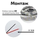 Светодиодная LED лента SMD 5050. 12V IP20, Холодная белая 6000-6500К бобина 5 метров - изображение 7