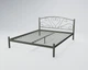 Кровать двухспальная KarissaDesign 120х200 темно-серый - изображение 1