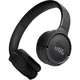 Беспроводные наушники накладные JBL Tune 520BT Black (JBLT520BTBLKEU), закрытые, 57 часов автономн. работы, микрофон, складывающиеся, голосов. упр-е., моб. приложение, черные - изображение 1