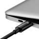 Кабель Baseus Tungsten Gold Fast Charging Data USB-C to USB-C 240W 3m Black (CAWJ040201) [90240] - изображение 3
