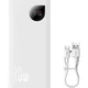 Внешний аккумулятор Baseus Adaman 2 Metal Digital Display 20000mAh 30W White (PPAD050002) [89597] - изображение 2