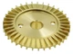 Крыльчатка насоса латунная d 12*60 2 шлица, арт.nkr022 - изображение 3