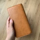 Большое портмоне на кнопке Baellerry Рыжий (w020-3) - изображение 5