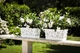 Вазон Idel Flowerbox 40 см сірий/білий 9.4 л - зображення 10