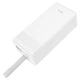 УМБ зарядний Power Bank HOCO J86A Powermaster з функцією настільної лампи 50000mAh, біле - зображення 2