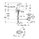 Змішувач Grohe Eurocube bidet (23138000) - зображення 2