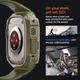 Чохол та ремінець Spigen для Apple Watch Ultra (49 mm) - Rugged Armor Pro 2 in 1, Vintage Khaki (ACS05915) - зображення 7