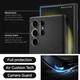 Чехол Spigen для Samsung Galaxy S23 Ultra - Liquid Air, Matte Black (ACS05614) - изображение 3