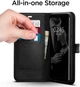 Книжка-Чохол Spigen для Samsung Galaxy S8 Plus Wallet S, Black (571CS21687) - зображення 4
