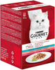 Mokra karma dla kotów Purina Gourmet Mon Petit Mix Rybny 6 szt x 50 g (7613036620772) - obraz 1