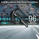 Беспроводная bluetooth гарнитура A6s с функцией шумоподавления и кейсом для хранения - изображение 3
