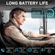 Беспроводная bluetooth гарнитура A6s с функцией шумоподавления и кейсом для хранения - изображение 4