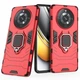 Защитный чехол Deexe Hybrid Case для Realme 11 Pro / 11 Pro+ - Red - изображение 1