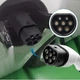 Адаптер Перехідник Type 2 - Type 1 Mirrow (J1772 – Mennekes IEC 62196-2) Black (HbP50567) - зображення 2