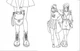 Фэшн-раскраска #girls#fashion#manga (на английском) - изображение 4