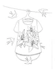 Фешн-розмальовка #girls#fashion#flowers (английською мовою) - зображення 3