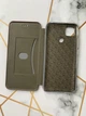 Чехол-книжка бордовый с рисунком на Xiaomi Redmi 9C/10A Пушин котик (принт 412) - изображение 3