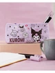 Пенал косметичка Куроми, аниме, (Kuromi ) геншен, манги, hello kitty, Санріо Кітті, Мелоди фиолетовый (AN)20179 - изображение 2