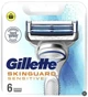 Змінні картриджі для гоління (леза касети) чоловічі Gillette SkinGuard Sensitive 6 шт - зображення 1