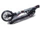 Самокат складний Scale Sports SS-23 ДИСКОВЕ гальмо з амортизатором LED-ліхтариком сірий двоколісний 7+ - зображення 2
