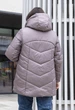 Женская зимняя куртка с капюшоном MODA 100017 50 Графитовый (М-100017/3 B ) - изображение 6