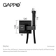 Гігієнічний душ GAPPO G07 G7207-60 із термостатом, чорний - изображение 8