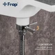 Смеситель для ванны Frap F3258, белый/хром - изображение 5