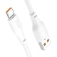Дата кабель HOCO X93 Force USB to Type-C 100W (1m) (White) (166656) - зображення 4