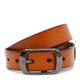 Женский кожаный ремень Borsa Leather CV1ZK-008g-ginger оранжевый - изображение 1