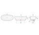 Ванна з литого каменю PAA 170x80см (VABELL/00) - зображення 2