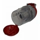 Контейнерный пылесос Grunhelm GVCM-243-CR, 2400 Вт, циклонный, красный - изображение 6