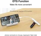 Концентратор/USB-Hub/Перехідник 4 in 1 adapter (Type-C to USB 3.0+USB 2.0*3) Сірий - зображення 4