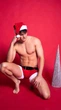 Новогоднее мужское эротическое бельё Male Power St. Dick Costume (размер - S/M) - изображение 7