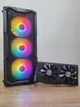 Игровой ПК DarkFlash Aquarius Mesh Black Tower NEW / Intel Core i3-12100F (4(8) ядра по 3.3-4.3 GHz) / 16GB DDR4 / 500GB SSD / Radeon RX 570, 8GB GDDR5, 256-bit / 750W + комплект USB Cobra SK-101 NEW б/у - изображение 2