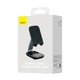 Тримач для телефонів та планшетів Baseus B10551500111-00 Seashell Series Folding Phone Stand black - зображення 4
