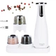Набор из 3 мельниц для специй Измельчитель Adler AD 4449 USB white - изображение 6