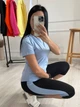 Спортивний костюм з бриджами "Dion", блакитний 54-56 - зображення 4