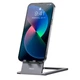 Держатель для телефонов и планшетов Baseus LUKP000013 Foldable Metal Desktop Holder |6.7-12.9"|grey - изображение 6