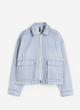 Джинсова куртка H&M (55625) XS Блакитна - изображение 6