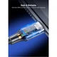 Дата кабель USB 2.0 AM to Type-C 3.0m 3.0A 18W US288 Space Gray Ugreen (60408) - зображення 6