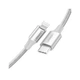 Дата кабель USB-C to Lightning 2.0m US304 20V/3A 60W Silver Ugreen (70525) - изображение 1