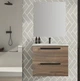 Тумба с раковиной Devit Fresh 59,5x44,9x55см дуб (088727O) - изображение 2