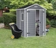Сарай пластиковий Keter Manor 6x5DD сірий (7290103660390) - зображення 2