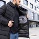 Зимняя куртка мужская большого размера UF-fashion 78 - двл DV MEN'S 60 черный - изображение 3