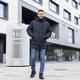 Мужская зимняя куртка большого размера UF-fashion 78 - двл DV MEN'S 60 темно-синий - изображение 1