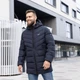 Мужская зимняя куртка большого размера UF-fashion 78 - двл DV MEN'S 60 темно-синий - изображение 3