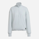 Bluza damska bez kaptura Adidas Future Icons Quarter-Zip HH9107 L Biała (4065417110489) - obraz 6