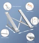 Подставка для ноутбука CHOETECH H055-GY - изображение 4